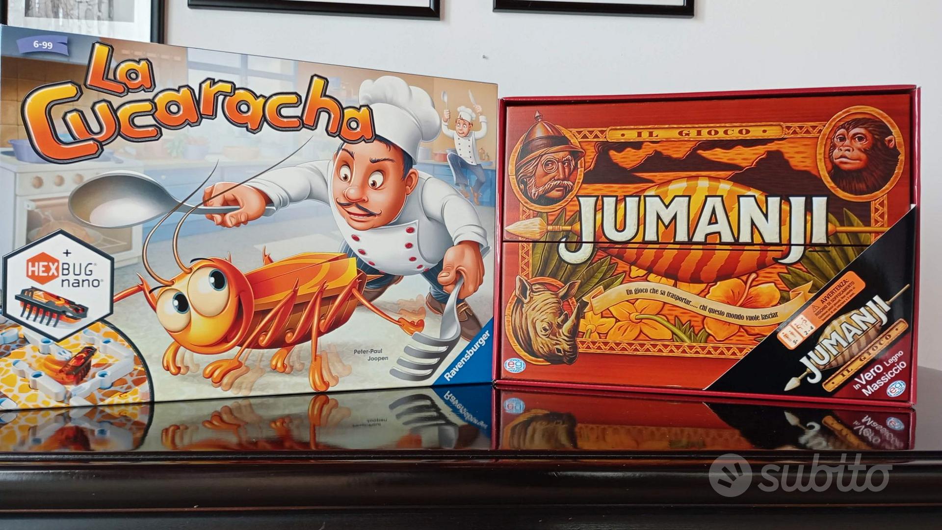 Jumanji + La Cucaracha Giochi Da Tavolo - Tutto per i bambini In vendita a  Vercelli