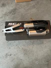 Scarico SC omologato con staffa