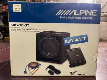 Kit Subwoofer Alpine 800watt