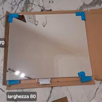 specchio 80x70 con luce NUOVO