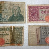 Banconote Vintage Repubblica Italiana Luogotenenza