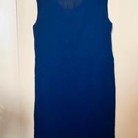 Vestito blu elegante vintage
