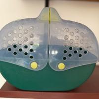 Trasportino per roditori.