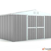 Box lamiera deposito Acciaio 403x269 grigio chiaro