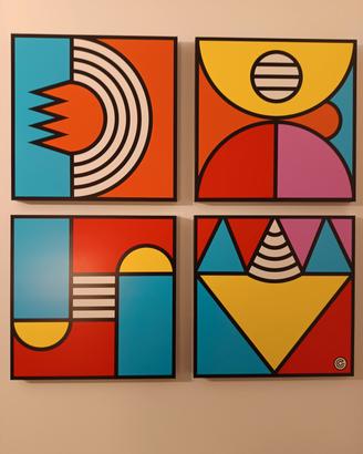 Quadro   arte moderna "Geo-metric"