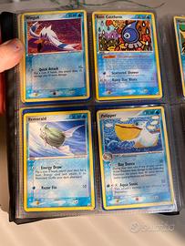 Lotto Carte azzurre Pokemon