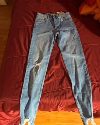 Jeans denim skinny bersha