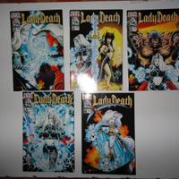 LADY DEATH  - VAMPIRELLA : lotto vari racconti