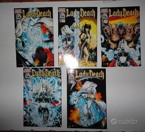 LADY DEATH  - VAMPIRELLA : lotto vari racconti
