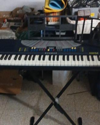 tastiera farfisa tk66 con cavalletto