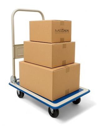CARRELLO PIEGHEVOLE TRASPORTO SCATOLE TRASLOCHI