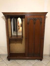 Mobile appendiabiti da ingresso con specchio