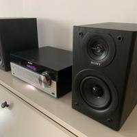 Sistema Hi-Fi stereo Sony CMT-SBT100 bluetooth