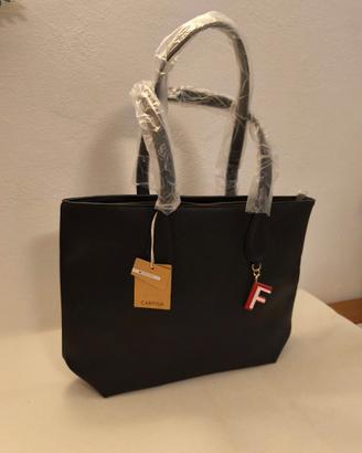 Borsa Carpisa donna nera nuova WCollection