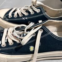 Converse All Star ricamate margherite 37 nuove