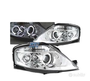 FARI CITROEN C3 02-09 OCCHI ANGEL CROMATI
