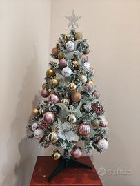 Albero di natale innevato 120 cm 