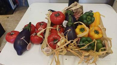 candele originali  a forma di verdura