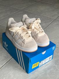 Adidas Campus 00s Beige/White – Taglia 37.5