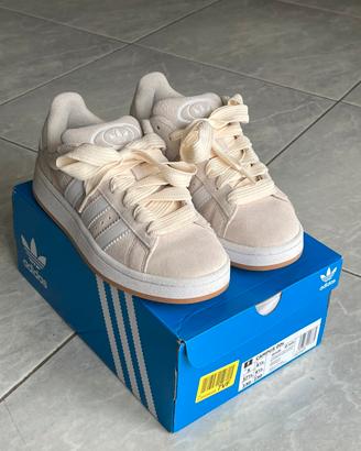 Adidas Campus 00s Beige/White – Taglia 37.5