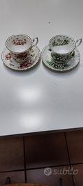 coppia tazze da the in  Royal  Albert 