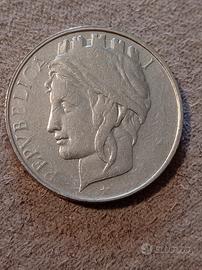 50 lire turrita con errore di conio 1996
