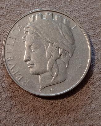 50 lire turrita con errore di conio 1996