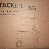 Trituratore rami e cortecce per giardino TackLife