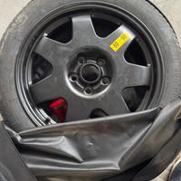 Ruotino di scorta bmw con accessori e sacca