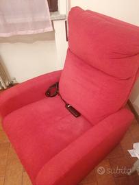 Poltrona reclinabile 2 motori 