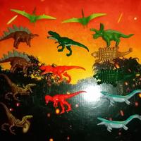 Jurassic Park World 14 Mini dinosauri Hasbro