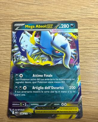 Pokémon mega absol ex 086/132