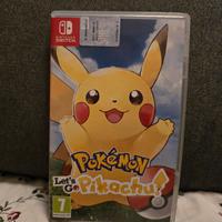 Gioco Nintendo switch Let's go pikachu 