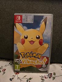 Gioco Nintendo switch Let's go pikachu 