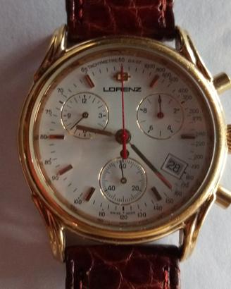 orologio cronografo LORENZ  13749 vintage