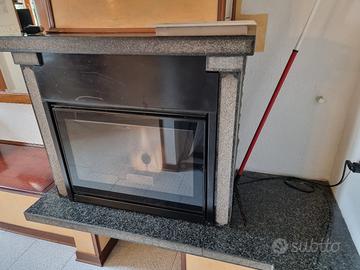 Inserto caminetto a pellet 