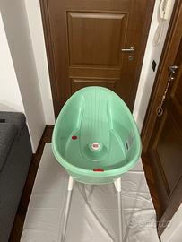 Vaschetta lavaggio neonati OK Baby, con cavalletto