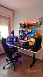 Intera postazione pc gaming fascia alta