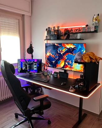 Intera postazione pc gaming fascia alta