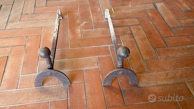Alari vintage  per caminetto
