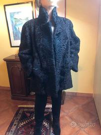 Pelliccia Persiano scura tg. 46