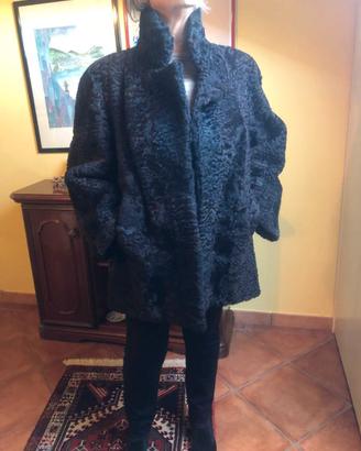 Pelliccia Persiano scura tg. 46