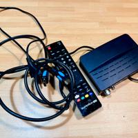 Decoder, telecomando, cavo HDMl