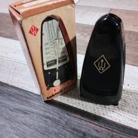 Metronomo vintage meccanico Taktell,nero 