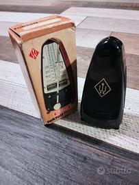 Metronomo vintage meccanico Taktell,nero 