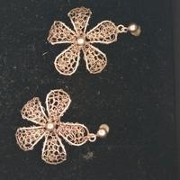 Orecchini argento in filigrana