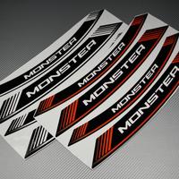 Strisce Adesive per Cerchi - Modello MONSTER