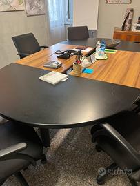 Tavolo, sala riunioni + sedie