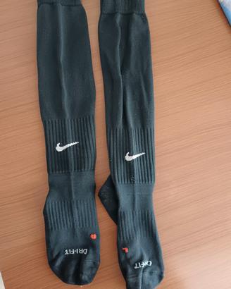 calzettoni calcio neri nike 