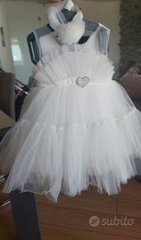 Abito neonata per cerimonia 